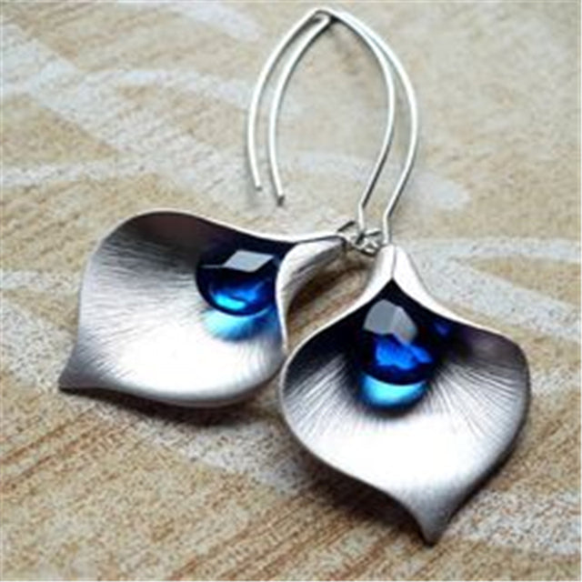 Vintage Blue Stone in Silver