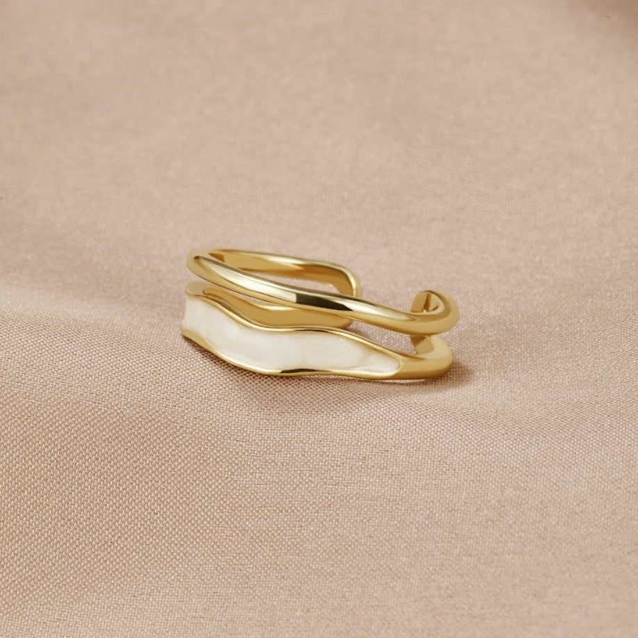 Lux Air Layered Ring