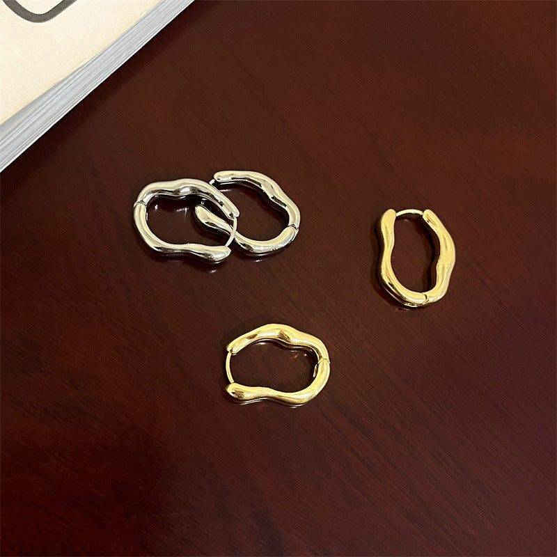 Vintage Irregular Gold and Silver