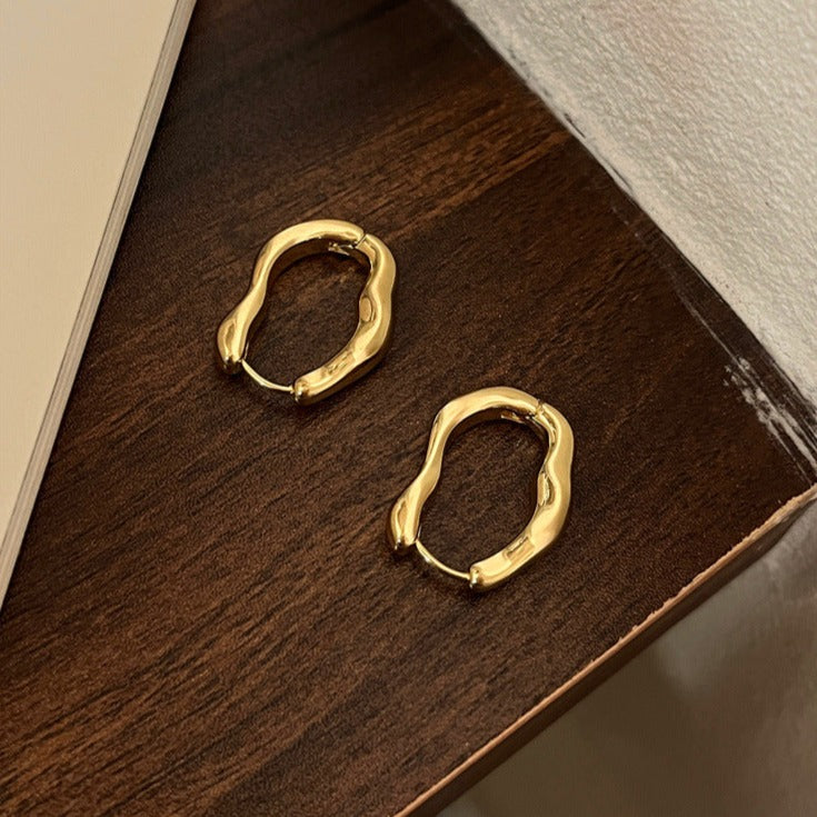 Vintage Irregular Gold and Silver