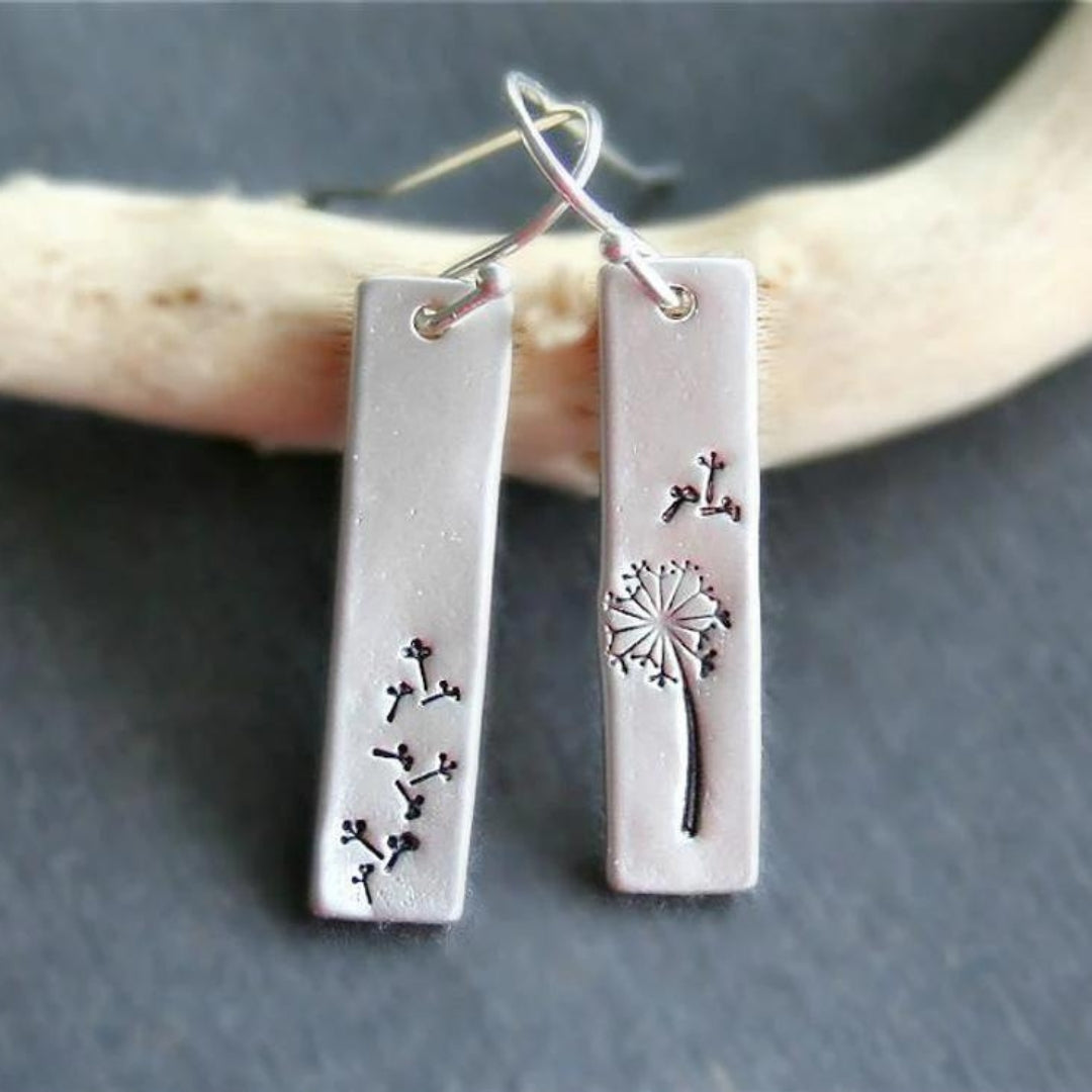 Rectangular Boho Silver