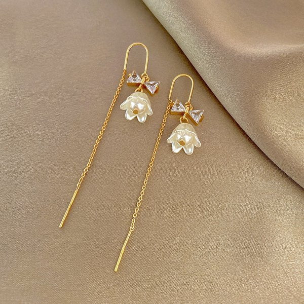 Crystal Flower Dangling