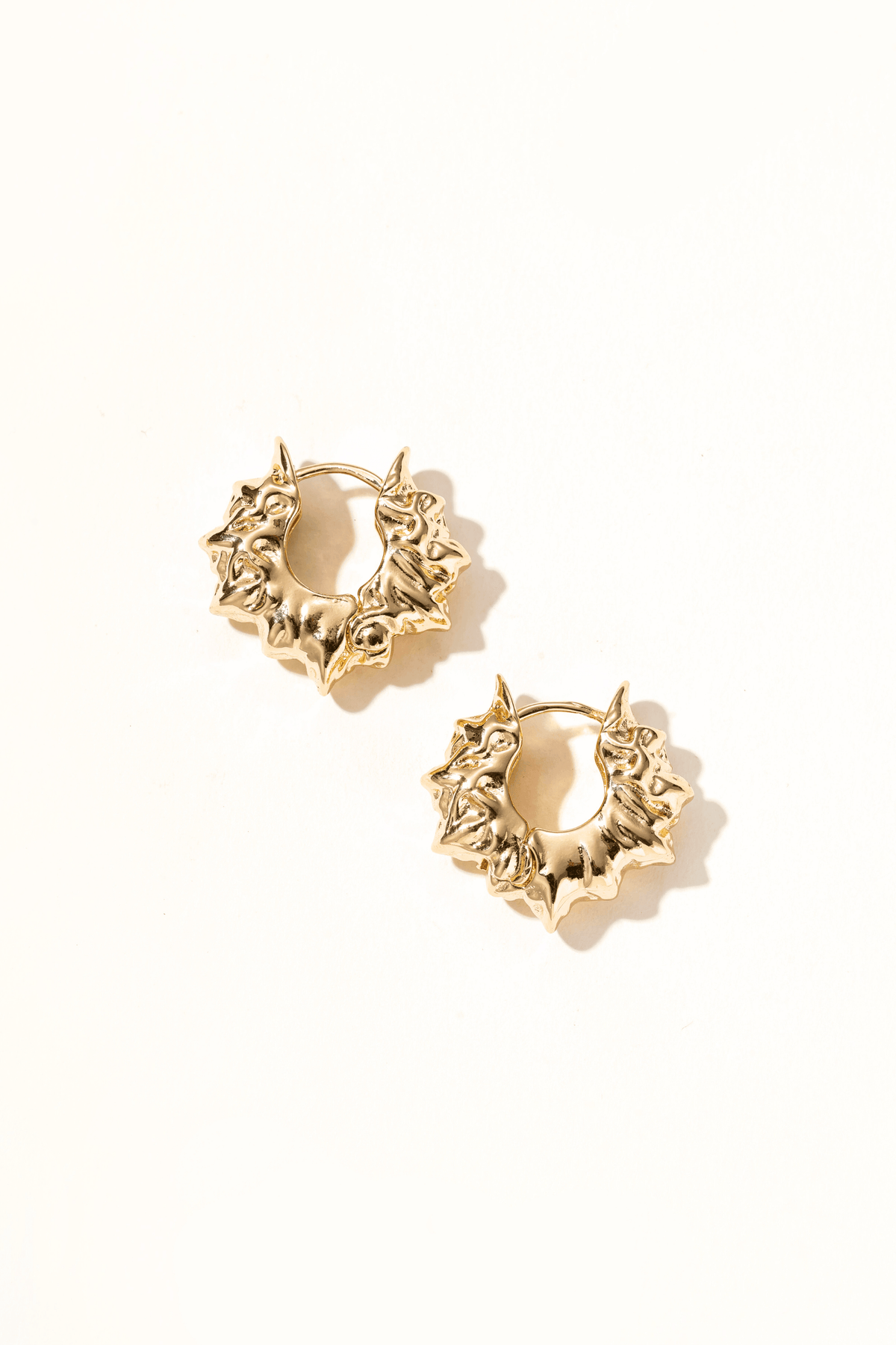 Seraphia Gold Huggie Earrings