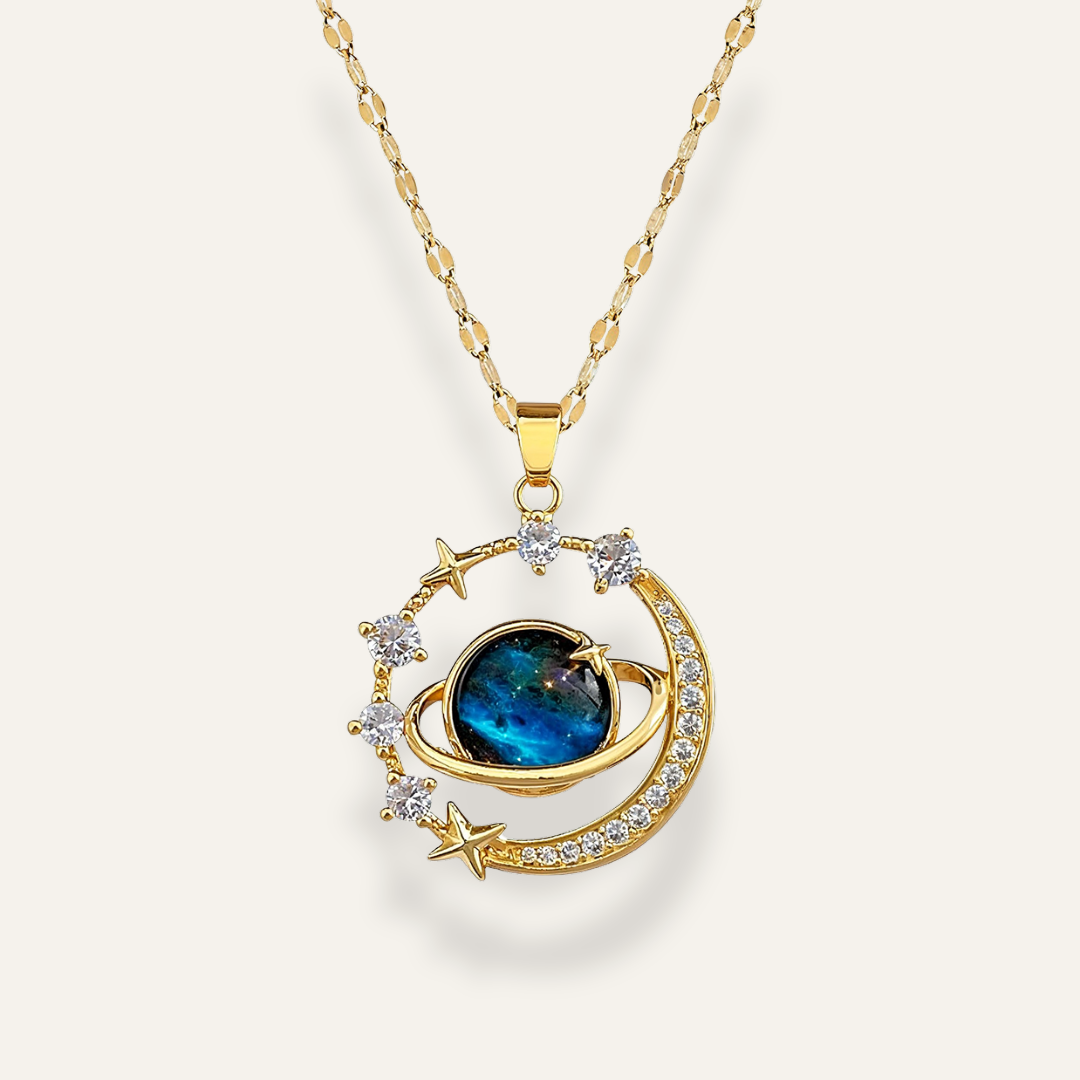 Starry Planet Necklace