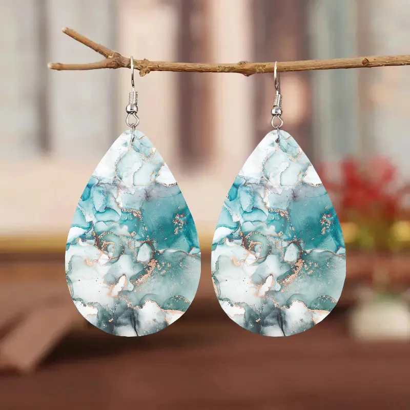 Vintage Blue & White Stone
