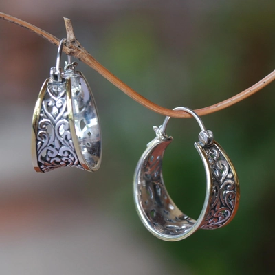 Vintage Gold & Silver Hollow